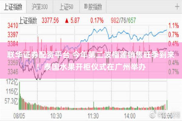 联华证券配资平台 今年第二波榴莲销售旺季到来!泰国水果开柜仪式在广州举办