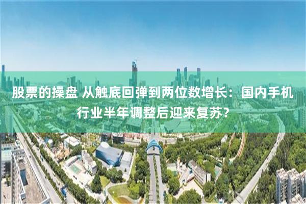 股票的操盘 从触底回弹到两位数增长：国内手机行业半年调整后迎来复苏？