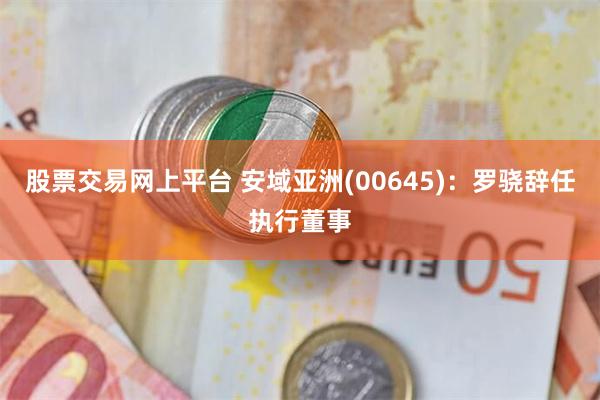 股票交易网上平台 安域亚洲(00645)：罗骁辞任执行董事